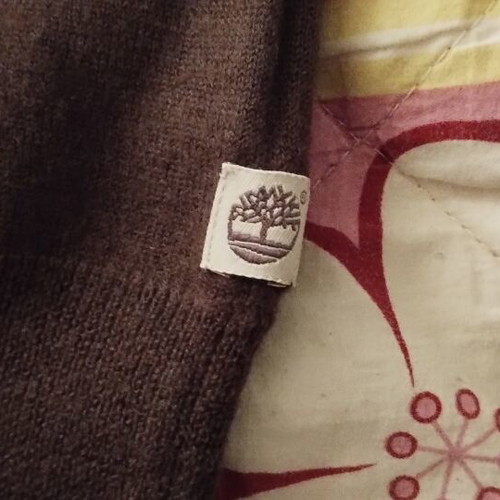 Timberland Cashmere Shirt like new, sizes L or S, brown