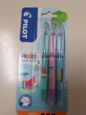 Σετ τριπλό Pilot Frixion Pool Party 0.7mm καινούργιο