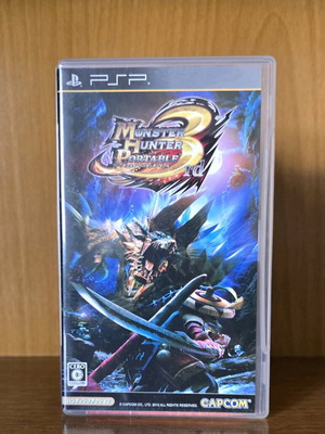 Monster Hunter 3 PSP японско издание употребяван