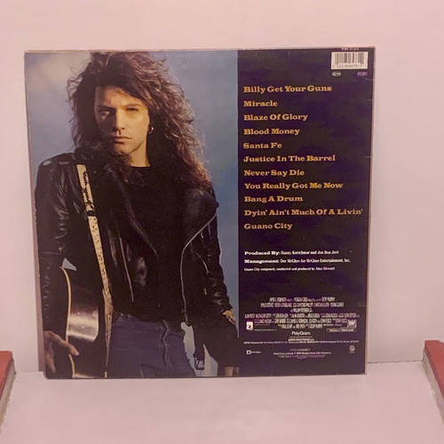 Jon Bon Jovi Blaze Of Glory LP original Greek press 1990 like new