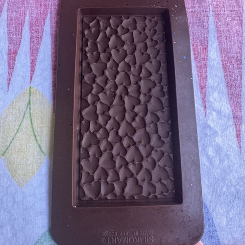 Silicone molds for candles like new, set of 7 chocolate designs
