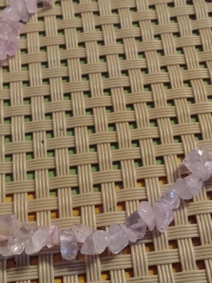 Rose Quartz Chips Bead Necklace