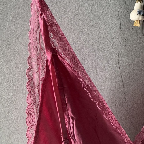 Nightdress new, white and pink, size XXL