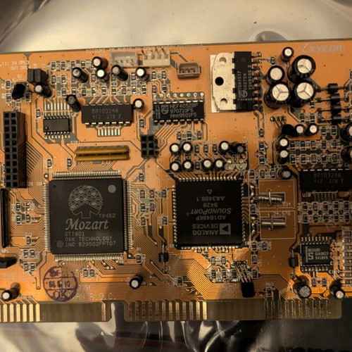 LXYCON LSO-320 Sound Booster Pro ISA 16 BIT sound card used