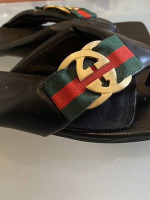 Corina sandals like new, black and red, platform style, size 38
