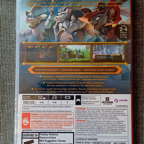 Curse of the Sea Rats Nintendo Switch sealed