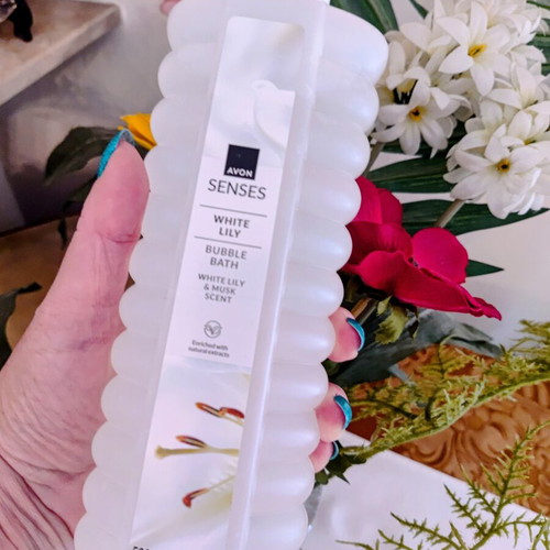 Avon Senses White Lily Bubble Bath 500ml