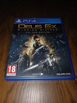Deus Ex Mankind Divided Day One Edition PS4 like new