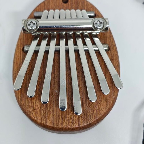 Mini Kalimba 8 Keys Walnut Wood like new