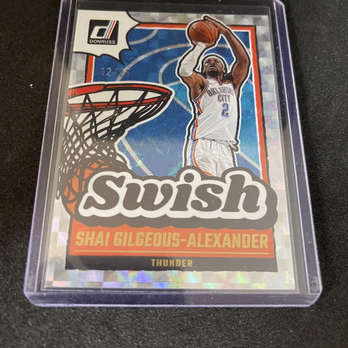 Shai Gilgeous-Alexander Sheesh and Swish cards used