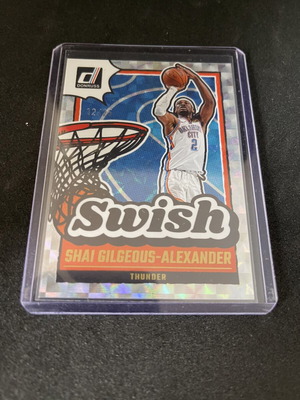 Shai Gilgeous-Alexander Sheesh and Swish cards used