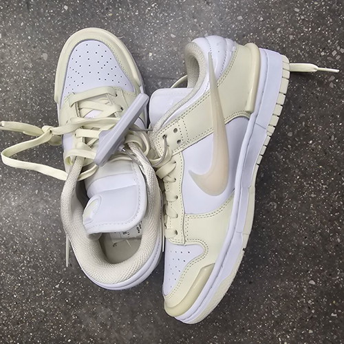 Nike W Dunk Low Twist shoes new, size 38.5, Coconut Milk White Guava Ice