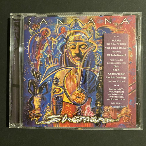 Santana Shaman CD like new, rock
