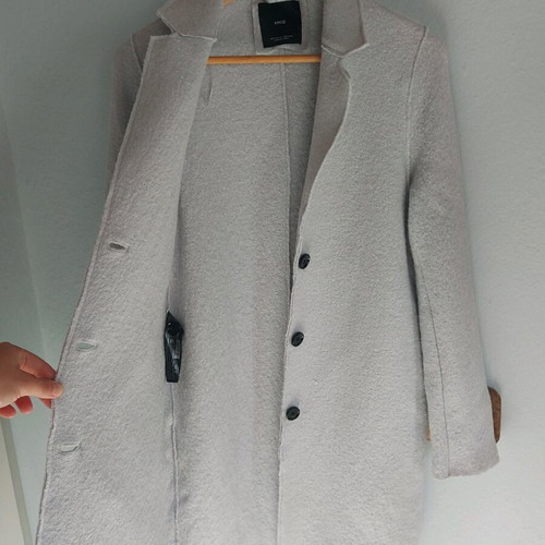 Reticota coat Mango new, white