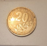 20 Drachma coin 1990 Greece