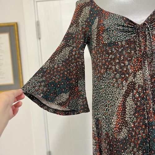 Miss Sixty Diamond Collection floral dress size small like new