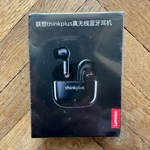 Ακουστικά Lenovo thinkplus Live Pods LP40 pro ασύρματα Bluetooth λευκά σφραγισμένα