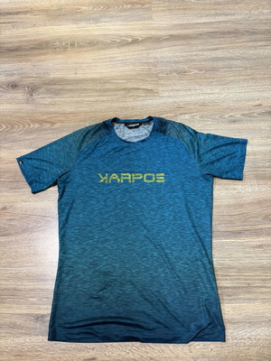 Karpos Prato Piazza Jersey men's t-shirt like new, size S/M, blue