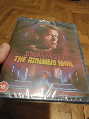 The Running Man Blu-Ray new, action, sci-fi, thriller
