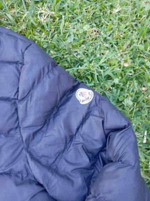 Blue Monclear jacket new, size L
