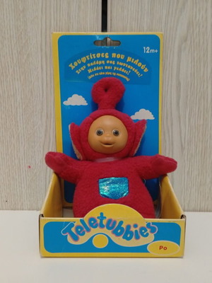 Teletubbies Quassel Red Teletubby Po plush with sound new