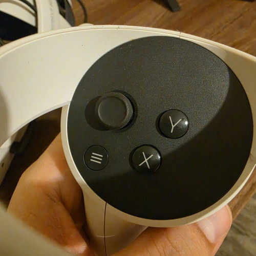 Meta Oculus Quest 2 128GB VR headset with BOBOVR M2 Pro strap and twin battery dock