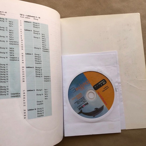 Delfin A1 A2 Lehrwerk for German as a Foreign Language used, volume 1