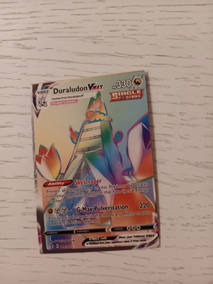 Pokémon Duraludon VMAX Card (Ultra Rare) Evolving Skies like new