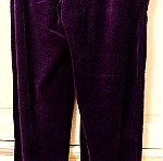  Converse purple velvet lounge pant