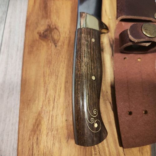 Hunting, fishing, tourism knife, handmade by Master Pavel Nedelchev