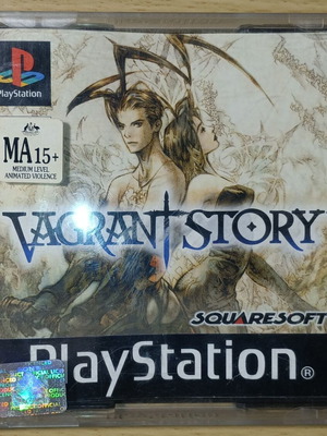 Vagrant Story PS1 game, Squaresoft