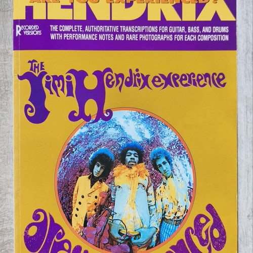 Hendrix Are You Experienced? παρτιτούρες σαν καινούργιο, 168 σελίδες