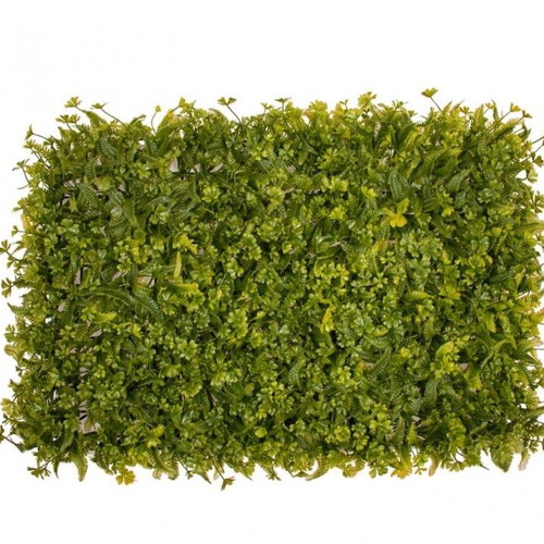 Synthetic artificial decorative foliage panel dwarf fern green 60x40x8cm new