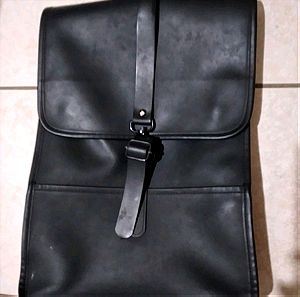 Τσάντα πλατης.Μαυρο χρώμα  40 ύψος x 28cm