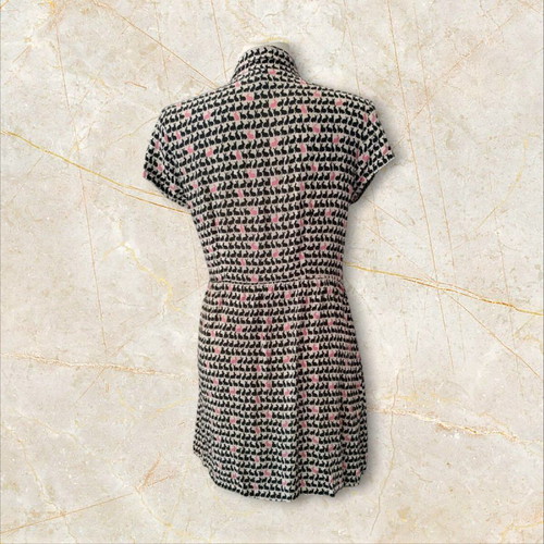H&M summer dress size M 100% viscose like new, black