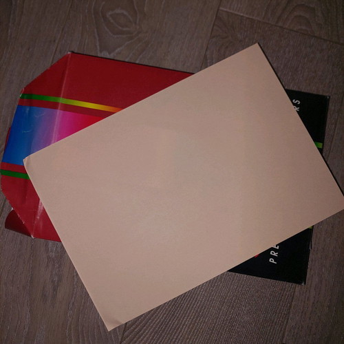 A4 paper 500 sheets peach color new