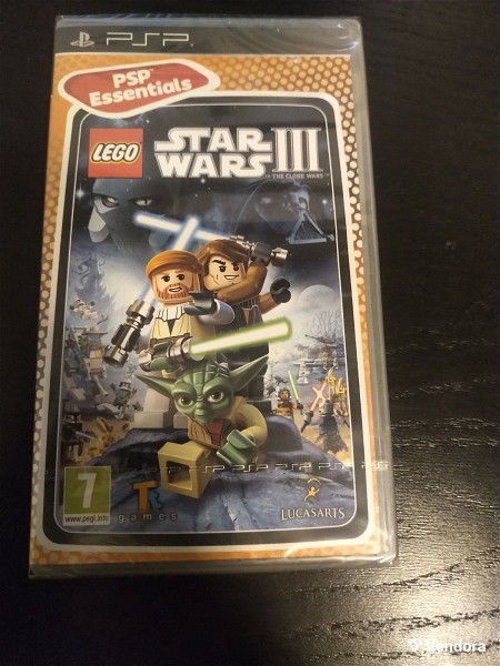  LEGO STAR WARS III THE CLONE WARS   SONY PSP   kenourgio sfragismeno