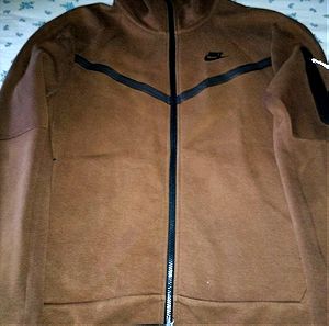 Nike tech fleece set brown colour