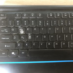 Zeroground keyboard used, wired with USB