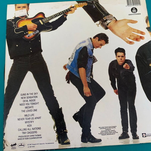 INXS Kick vinyl record used, rock