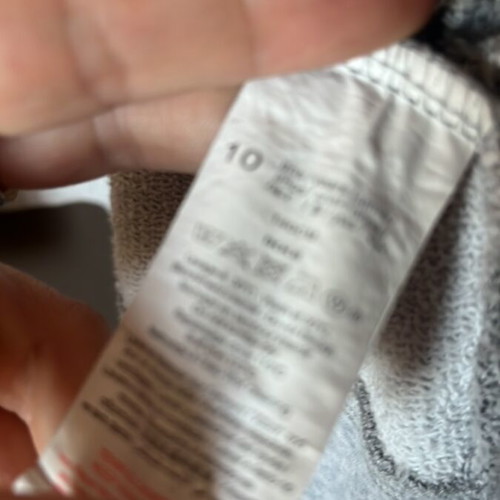 Ikks sleeveless kids jacket used, gray, age 10