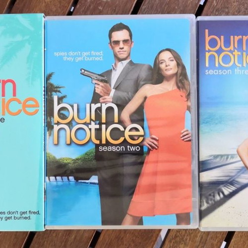 Action/Drama TV show DVDs used with Knight Rider, Matlock, Hunter, Burn Notice