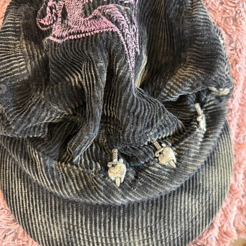 Brokedown Clothing Vintage καπέλο κοτλέ σαν καινούργιο, Y2K aesthetic