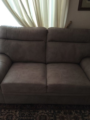 Two-seater sofa like new