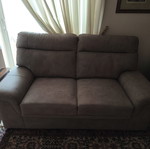 Two-seater sofa like new