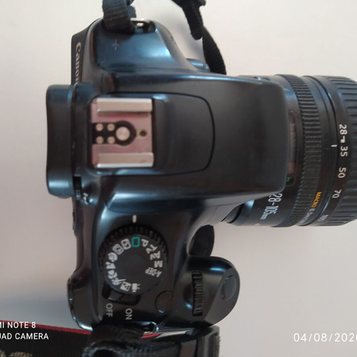 Canon 1100D camera with Canon EF 28-105 mm f/3.5-4.5 USM lens used