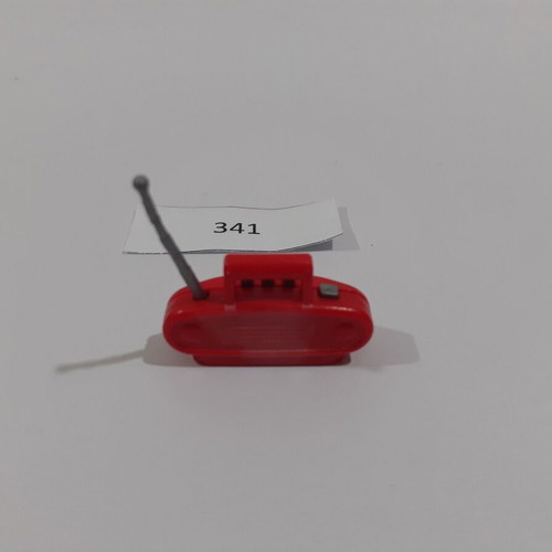 Playmobil Radio Cassette Player 341 like new, red