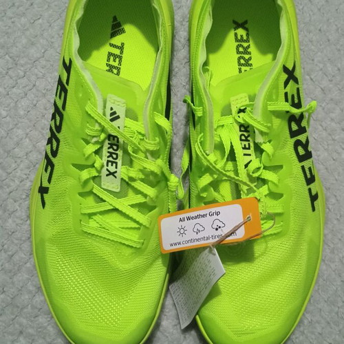 Adidas Terrex Agravic Speed Running Shoes Size 42.5 New Black Yellow