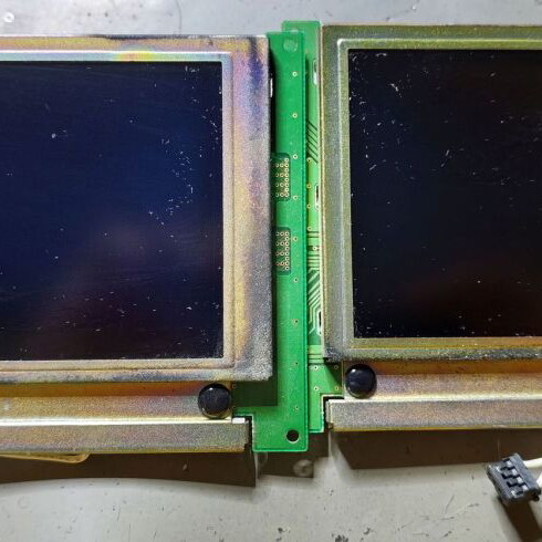 Hitachi LMG7410PLFC-A LCD screens 5.1" new old stock, set of 2