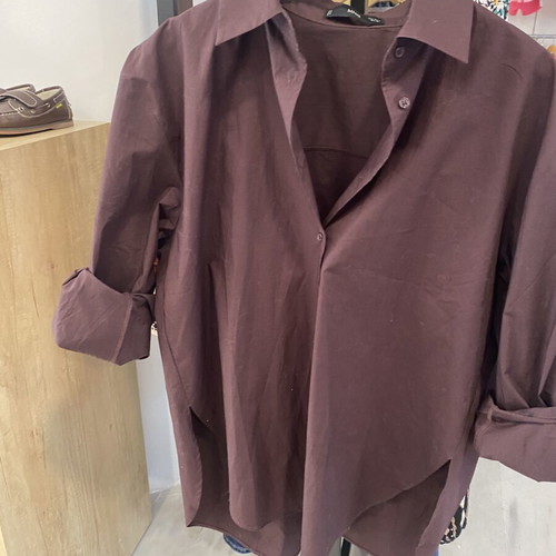 Mango shirt like new, oversized, size S